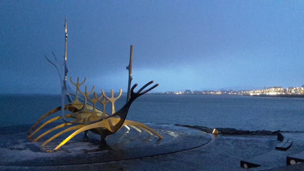 Sun Voyager sculpture, Reykjavik
