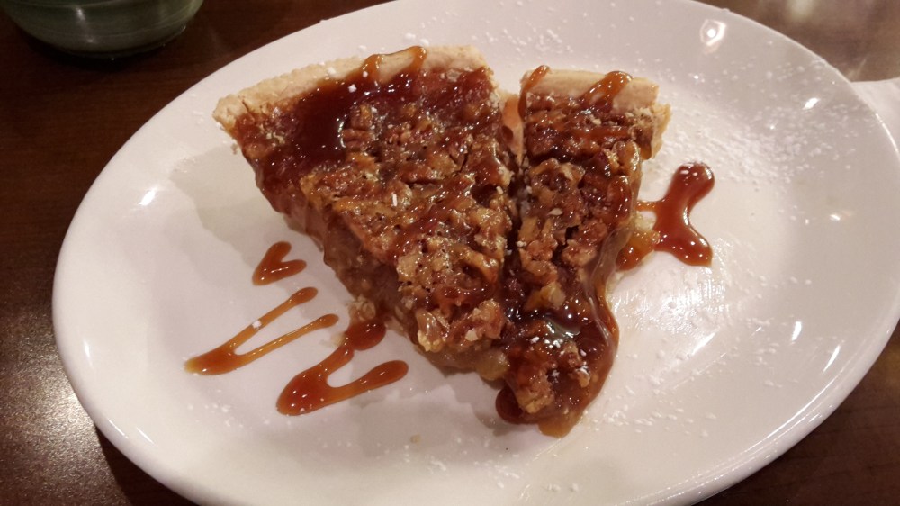 Pecan pie in Swiss Chalet, Toronto