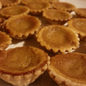 Mini pumpkin pies
