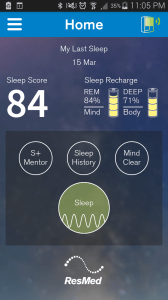 S+ sleep monitor app