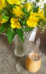 Organic Aromas oil diffuser with Bloom & Wild flowers