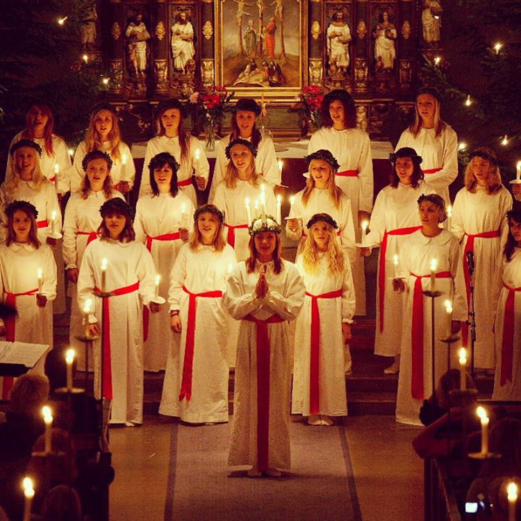 St Lucia Day in Denmark