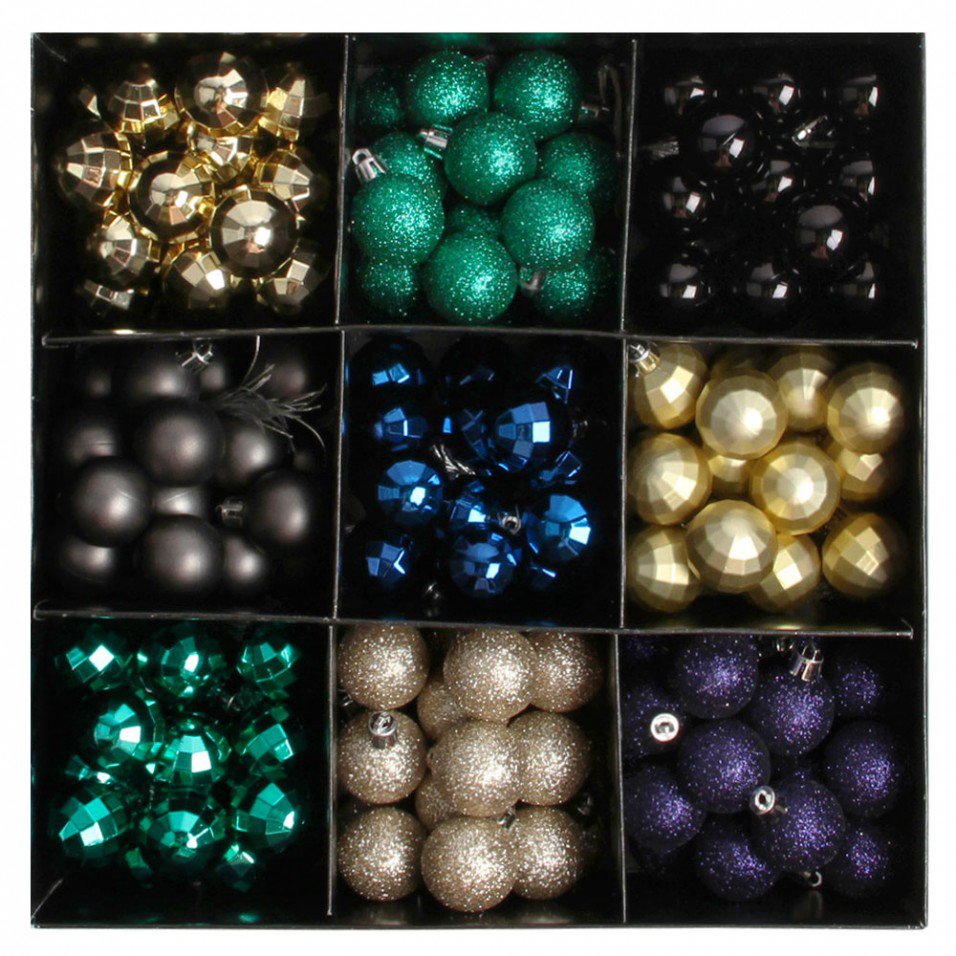 Paperchase mini glass baubles